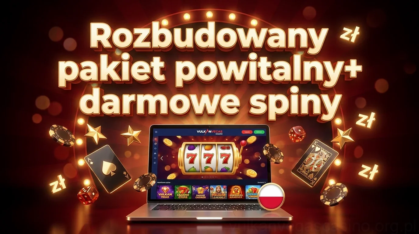 Rozbudowany pakiet powitalny+ darmowe spiny